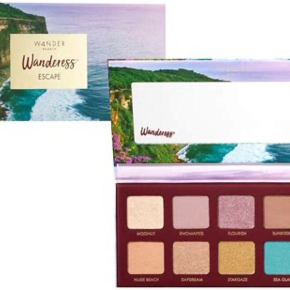 NWOB Wander Beauty Wanderess Escape 10 Shade Eyeshadow Makeup Palette - Picture 7 of 11